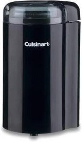 DESCRIPTION: (1) COFFEE GRINDER BRAND/MODEL: CUISINART INFORMATION: BLACK SIZE: 1-12 CUPS RETAIL$: $30.00 EA QTY: 1