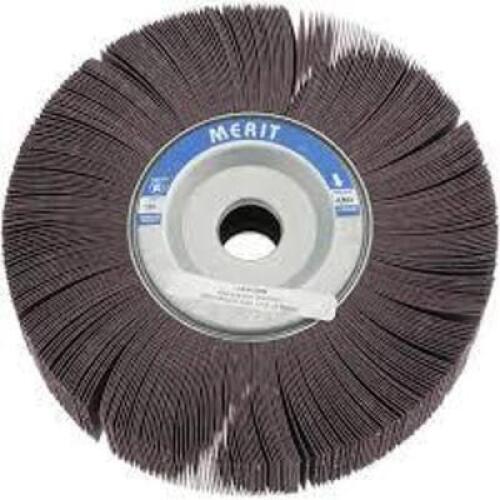 DESCRIPTION: (3) FLAP SAND WHEEL BRAND/MODEL: MCS #05097993 INFORMATION: 120 GRIT SIZE: 8 X 2 X 1 RETAIL$: $95.01 EA QTY: 3
