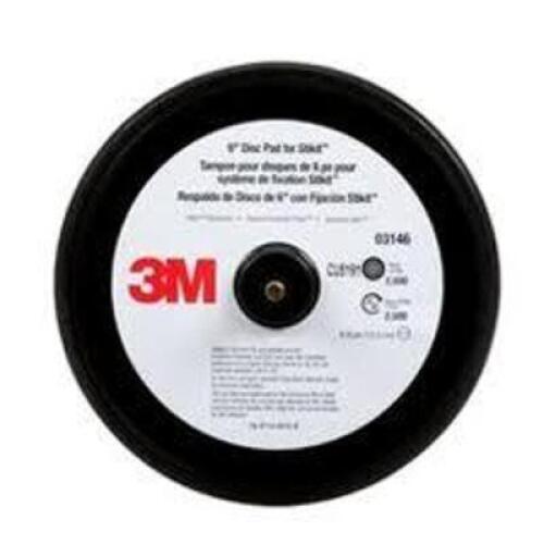 DESCRIPTION: (1) CASE OF (10) DISC PADS BRAND/MODEL: 3M #03146B SIZE: 6" RETAIL$: $123.38 TOTAL QTY: 1