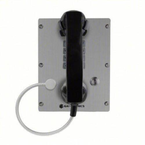 DESCRIPTION: (1) TELEPHONE BRAND/MODEL: TRONICS CORPORATION #414Y39 INFORMATION: SILVER BASE WITH BLACK HEADSET PHONE RETAIL$: $1241.99 EA QTY: 1