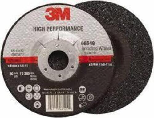 DESCRIPTION: (1) PACK OF (20) GRINDING WHEEL BRAND/MODEL: 3M 66549 SIZE: 5X1/4X5/811 RETAIL$: $60.00 EA QTY: 1