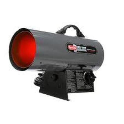 DESCRIPTION: (1) PORTABLE GAS TORPEDO HEATER BRAND/MODEL: DYNA-GLO #453U98 RETAIL$: $225.58 EA QTY: 1