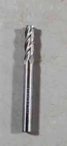 DESCRIPTION: (3) SOLID CARBIDE SQ END MILL BRAND/MODEL: FULLERTON 32011 SIZE: 3/16" DIA QTY: 3