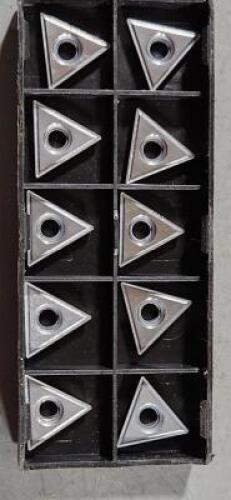 DESCRIPTION: (10) TT321 CARBIDE TURNING INSERTS BRAND/MODEL: VC 78639143 RETAIL$: $132.70 QTY: 10