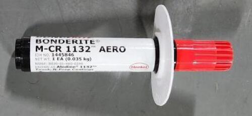 DESCRIPTION: (2) ALODINE 1132 CONVERSION COATING BRAND/MODEL: BONDERITE M-CR 1132 SIZE: 40ML RETAIL$: $258.93 QTY: 2