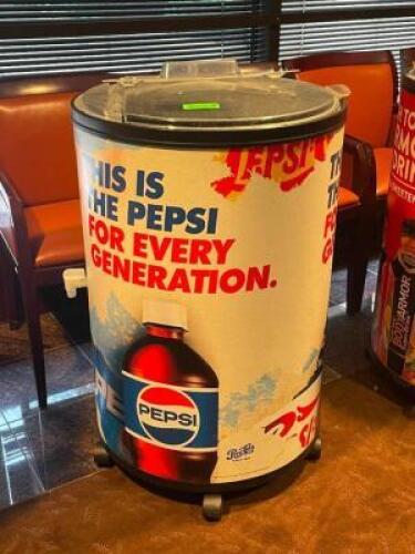 ROLLING BEVERAGE COOLER