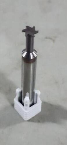 DESCRIPTION: (1) SOLID CARBIDE KEYSEAT CUTTER BRAND/MODEL: HARVEY TOOL 22410-C3 SIZE: 5/16" CUT DIA RETAIL$: $111.45 EA QTY: 1