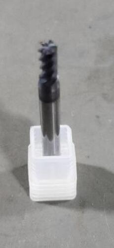 DESCRIPTION: (1) SOLID CARBIDE STUB SQ END MILL BRAND/MODEL: YG1 85561TE SIZE: 5/32" DIA 3/16" LOC QTY: 1