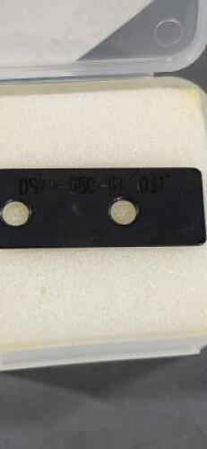 DESCRIPTION: (4) INDEX SETTING PLATE BRAND/MODEL: INGERSOLL 7019580 SIZE: .031" THICKNESS RETAIL$: $181.80 QTY: 4