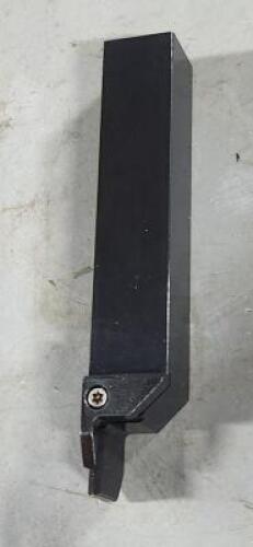 DESCRIPTION: (1) LH INDEABLE CUTOFF TOOLHOLDER BRAND/MODEL: HERTEL 4573833 SIZE: 21mm QTY: 1
