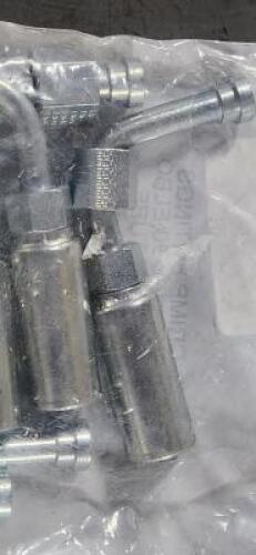 DESCRIPTION: (10) WEATHERHEAD HYDRAULIC SWIVEL FITTINGS BRAND/MODEL: EATON BD-16928 SIZE: 4mm RETAIL$: $151.11 QTY: 10