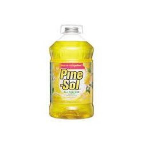 DESCRIPTION: (2) MULTI PURPOSE CLEANER BRAND/MODEL: PINE SOL INFORMATION: LEMON SIZE: MAKES 72 GALLONS RETAIL$: $10.98 EA QTY: 2