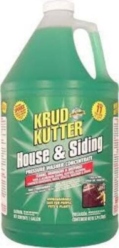 DESCRIPTION: (2) PRESSURE WASHER CONCENTRATE BRAND/MODEL: KRUD KUTTER HOUSE AND SIDING SIZE: 1 GALLON RETAIL$: $22.58 EA QTY: 2