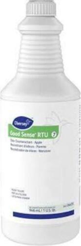 DESCRIPTION: (3) ODOR COUNTERACTANT BRAND/MODEL: DIVERSEY GOOD SENSE RTU INFORMATION: APPLE SIZE: 1 QT RETAIL$: $6.00 EA QTY: 3