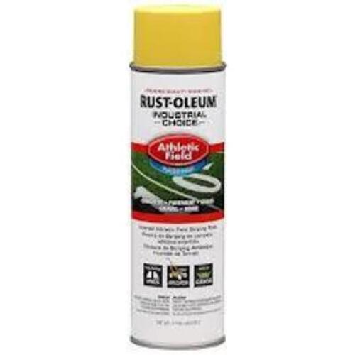 DESCRIPTION: (6) ATHLETIC FIELD MARKING PAINT BRAND/MODEL: RUST-OLEUM INFORMATION: YELLOW SIZE: 17 OZ RETAIL$: $18.97 EA QTY: 6