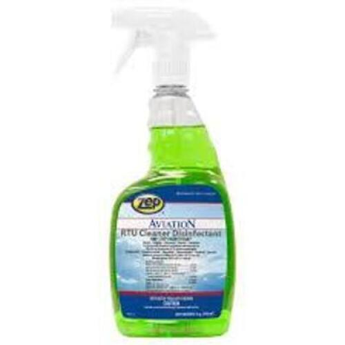 DESCRIPTION: (3) RTU CLEANER DISINFECTANTBRAND/MODEL: ZEP AVIATIONSIZE: 1 QTRETAIL$: $10.00 EAQTY: 3