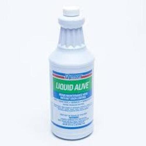 DESCRIPTION: (4) DRAIN MAINTENANCE WITH ODOR ELIMINATOR BRAND/MODEL: DYMON LIQUID ALIVE #21A878 SIZE: 32 OZ RETAIL$: $10.00 EA QTY: 4