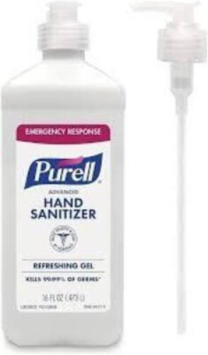 DESCRIPTION: (12) ADVANCED HAND SANITIZER BRAND/MODEL: PURELL SIZE: 16 FL OZ RETAIL$: $7.68 EA QTY: 12