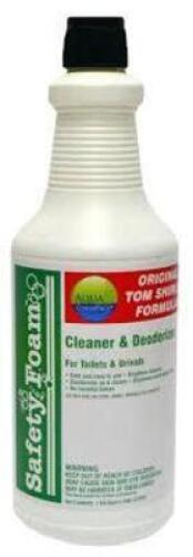 DESCRIPTION: (4) CLEANER AND DEODORIZER BRAND/MODEL: ORIGINAL TOM SHIRLEY FORMULA INFORMATION: FOR TOILETS AND URNIALS SIZE: 1 QT RETAIL$: $10.00 EA Q