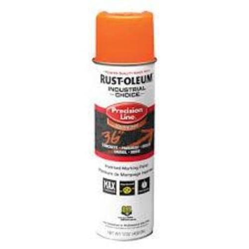 DESCRIPTION: (4) INVERTED LINE MARKING PAINT BRAND/MODEL: RUST-OLEUM 360 INFORMATION: ORANGE SIZE: 17 OZ RETAIL$: $17.87 EA QTY: 4