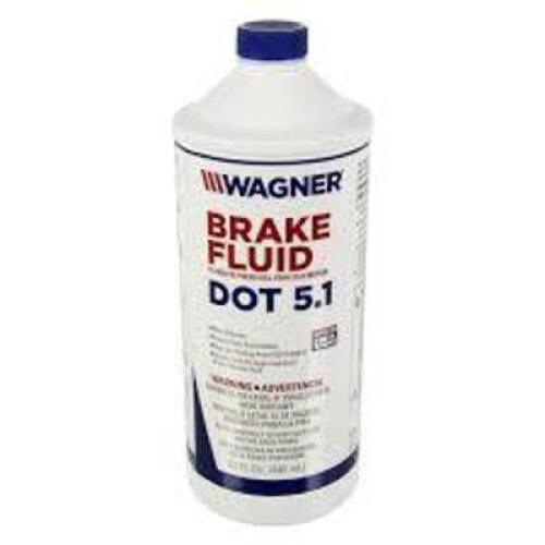 DESCRIPTION: (3) BRAKE FLUID BRAND/MODEL: WAGNER INFORMATION: DOT 5.1 SIZE: 32 FL OZ RETAIL$: $14.89 EA QTY: 3