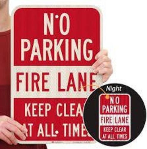 DESCRIPTION: (1) NO PARKING SIGN BRAND/MODEL: FIRE LANE KEEP CLEAER INFORMATION: ALUMINUM RETAIL$: $20.00 EA QTY: 1