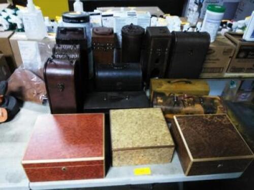 DESCRIPTION: (1) LOT OF MISC BOXES QTY: 1