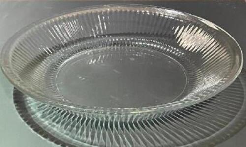 (20) - PC. GLASS DINNER PLATE SET