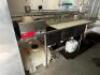 DESCRIPTION RELIABLE CUSTOM TRAILERS 18' X 90" FOOD TRUCK TRAILER FULLY LOADED. EQUIPPED WITH A 2' SERVICE SHELF FOR PROPANE TANKS AND GENERATOR. COME - 15