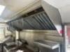 DESCRIPTION RELIABLE CUSTOM TRAILERS 18' X 90" FOOD TRUCK TRAILER FULLY LOADED. EQUIPPED WITH A 2' SERVICE SHELF FOR PROPANE TANKS AND GENERATOR. COME - 29