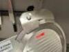 DESCRIPTION AVANTCO 12" SEMIAUTOMATIC SLICER. BRAND / MODEL: AVANTCO 177SL312 ADDITIONAL INFORMATION 120 VOLT, 1 PHASE LOCATION KITCHEN QTY 1 - 3