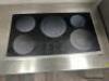 DESCRIPTION 72 "X 30" STAINLESS TABLE W/ DROP IN 5 BURNER INDUCTION RANGE. ADDITIONAL INFORMATION CONTENTS ARE NOT INCLUDED. SIZE 72" X 30" LOCATION K - 3