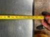 DESCRIPTION 48" X 30" STAINLESS TABLE W/ 4" BACK SPLASH. SIZE 48" X 30" LOCATION KITCHEN QTY 1 - 4