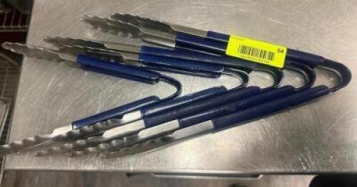 DESCRIPTION (5) STAINLESS TONGS THIS LOT IS: SOLD BY THE PIECE LOCATION KITCHEN QTY 5