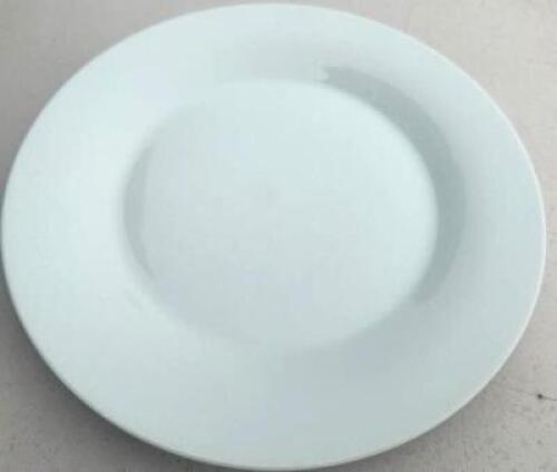 DESCRIPTION (72) 8" PORCELAIN SALAD PLATES BRAND / MODEL: 10 STRAWBERRY STREET ADDITIONAL INFORMATION W/ GREEN PLATE STAND SIZE 8" THIS LOT IS: SOLD B