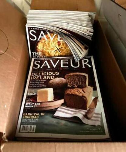 LOT OF ASSORTED COOKING MAGAZINES