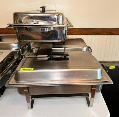 (3)- CHAFING DISHES