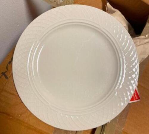 (2) - LARGE BOXES OF 8" DINNER PLATES