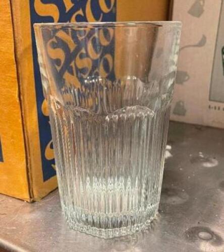 (36) - CT. BOX OF 14 OZ. BEVERAGE GLASSES