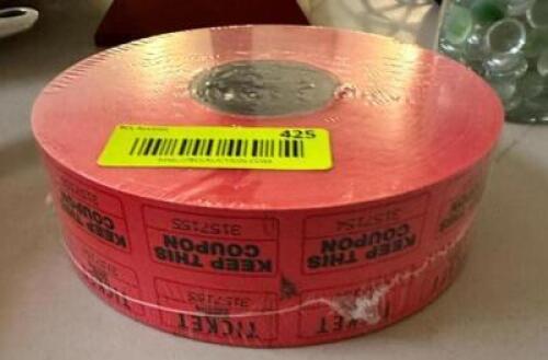 ONE ROLL OF UNOPENED TICKETS
