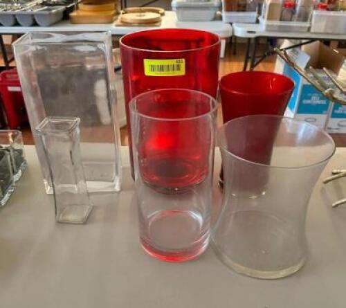 ASSORTED VASES