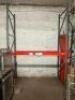(1) SECTION OF 8' X 4' PALLET RACKING