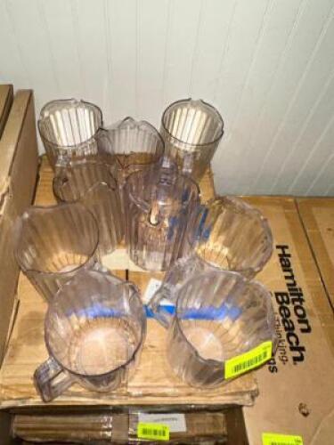 (9)- WATER PITCHERS