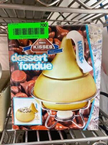 HERSHEYS KISSES DESSERT FONDUE MINATURE
