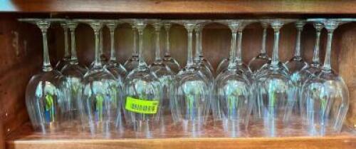 (22)- WINE GLASSES
