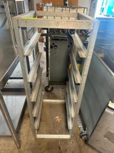 DESCRIPTION HALF SIZE ALUMINUM TRAY RACK LOCATION SITE 2 QTY 1