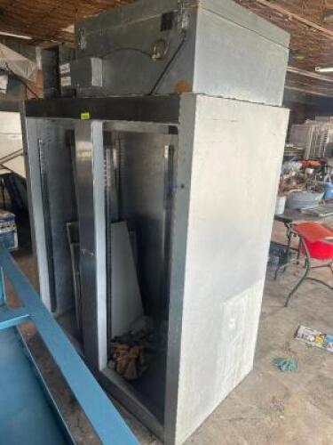 DESCRIPTION TWO DOOR REFRIGERATOR - NOT IN WORKING ORDER. ADDITIONAL INFORMATION MISSING PARTS. SOLD FOR SCRAP LOCATION SITE 2 QTY 1