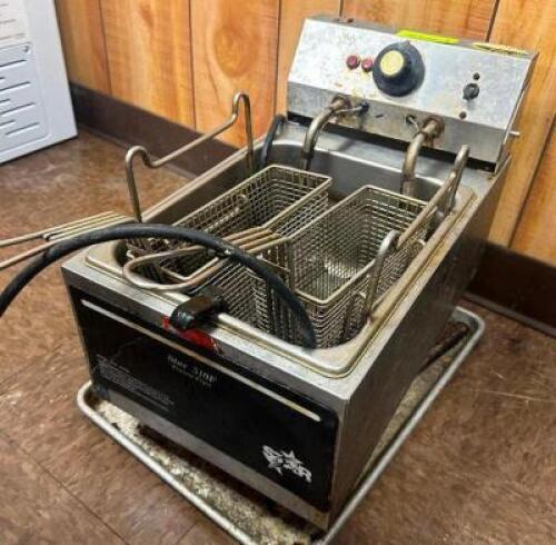DESCRIPTION STAR COUNTER TOP ELECTRIC DEEP FRYER BRAND / MODEL: STAR LOCATION SITE 2 QTY 1