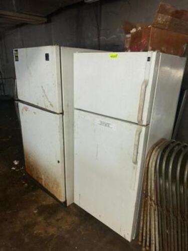 DESCRIPTION (2) HOUSE HOLD REFRIGERATORS ADDITIONAL INFORMATION SELL INDICATED ARE IN WORKING ORDER. THIS LOT IS: ONE MONEY LOCATION SITE 2 QTY 1