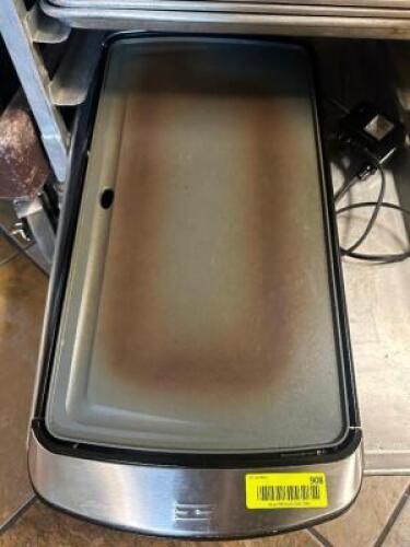 DESCRIPTION ELECTRIC GRIDDLE HOT PLATE LOCATION KITCHEN QTY 1
